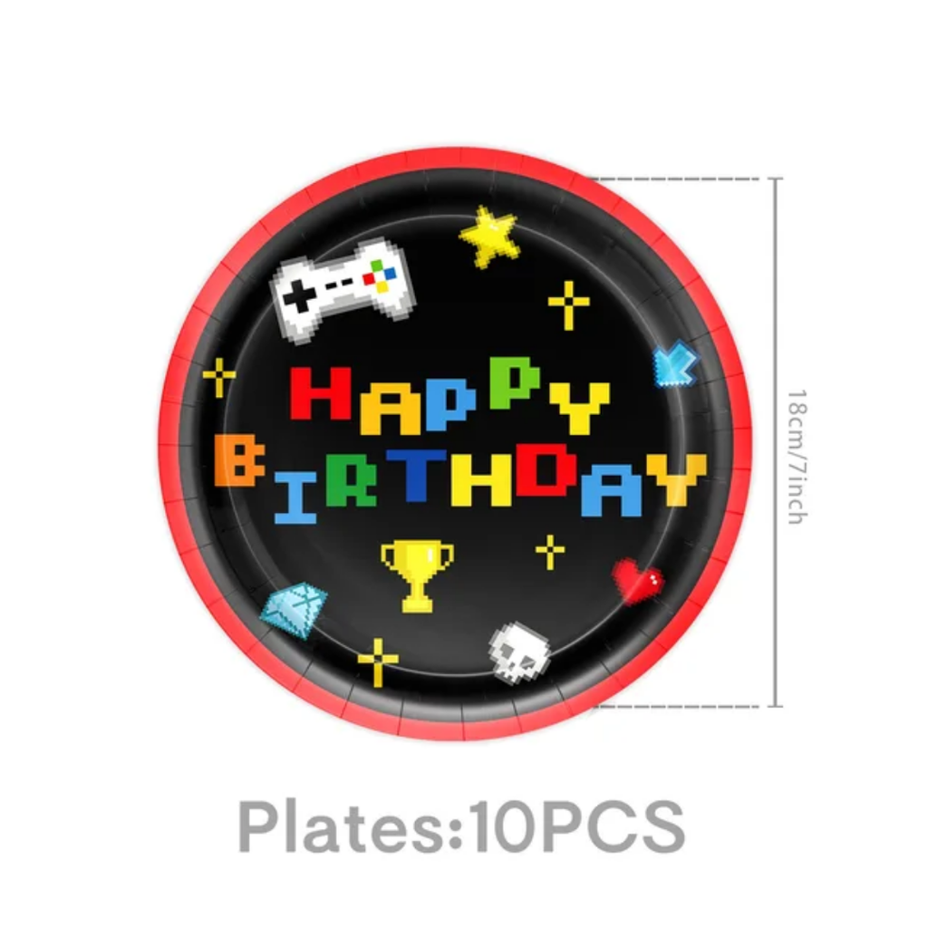 Happy Birthday Gamer decorations