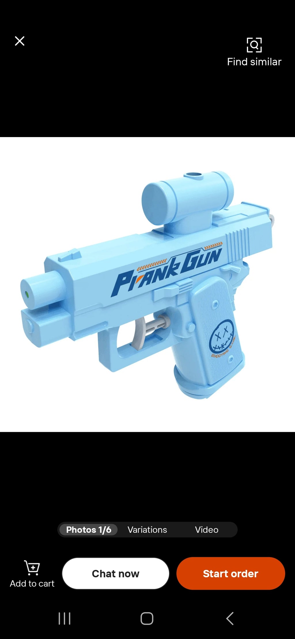 Prank gun